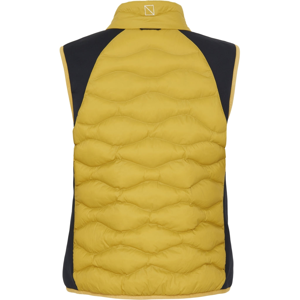 Redgreen Women Lady Vest Vest 037 Mid Yellow