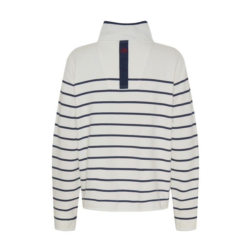 Sea Ranch Liddy Sweatshirt Sweats Pearl/SR Navy