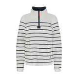 Sea Ranch Liddy Sweatshirt Sweats Pearl/SR Navy