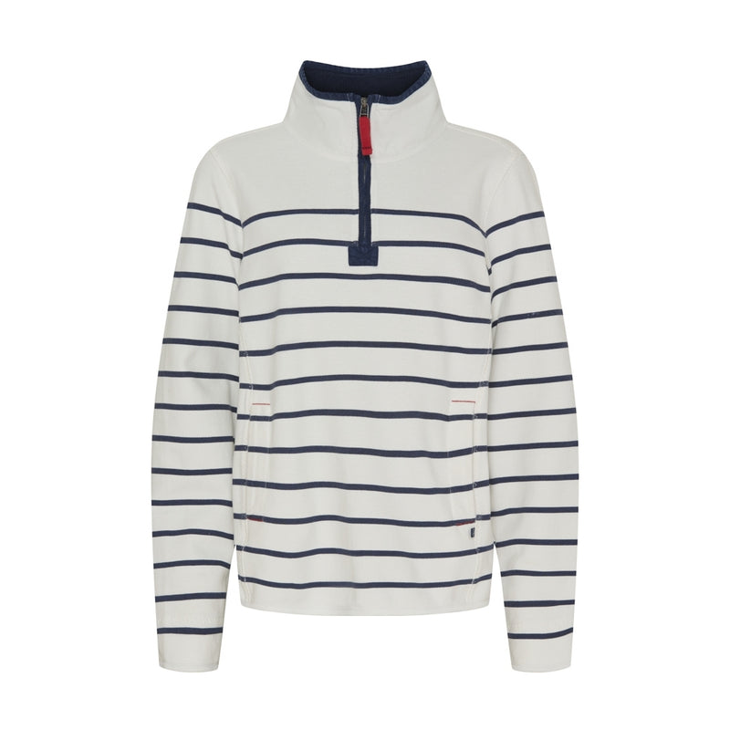 Sea Ranch Liddy Sweatshirt Sweats Pearl/SR Navy