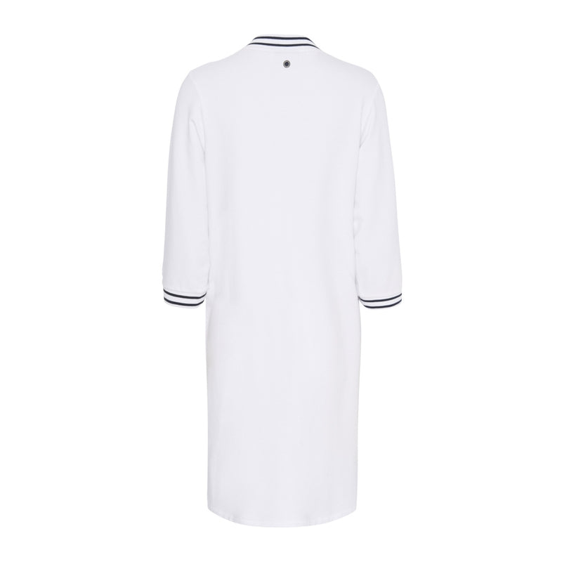 Sea Ranch Lilja V-Neck Dress Dresses / Shirts White