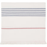Sea Ranch Long Beach Towel Towels White/True Red/Dark Navy