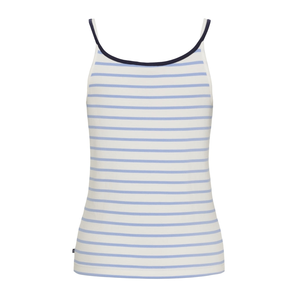 Sea Ranch Lorna Tank Top Blouse 4206 Vista Blue/Pearl