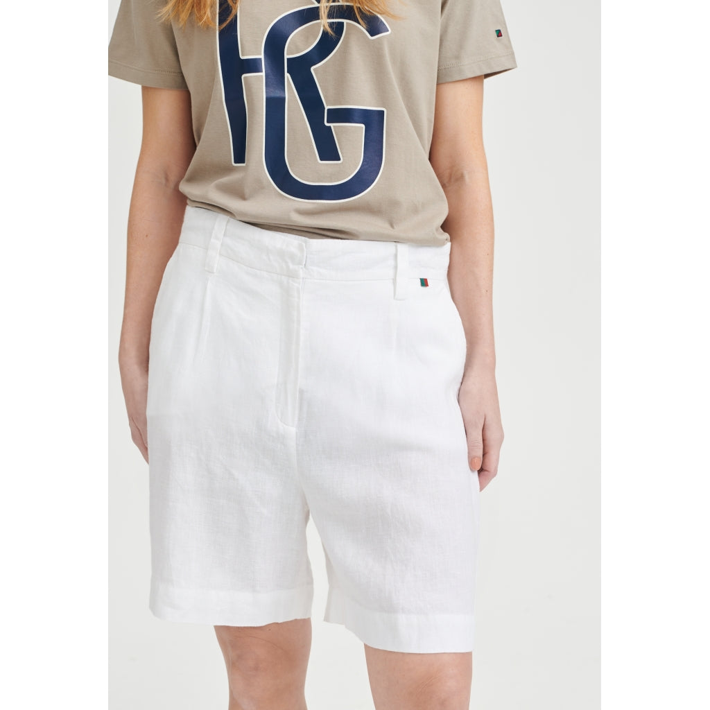 Redgreen Women Lotus Shorts Pants and Shorts White