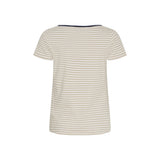 Sea Ranch Luella Striped Short Sleeve Tee Short Sleeve Tee 1974 Doeskin / Pearl
