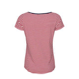 Sea Ranch Luella Striped Short Sleeve Tee Short Sleeve Tee SR Red/Pearl