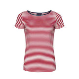 Sea Ranch Luella Striped Short Sleeve Tee Short Sleeve Tee SR Red/Pearl