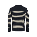 Sea Ranch Luka T-shirt Long Sleeve Tee SR Navy/Ecru