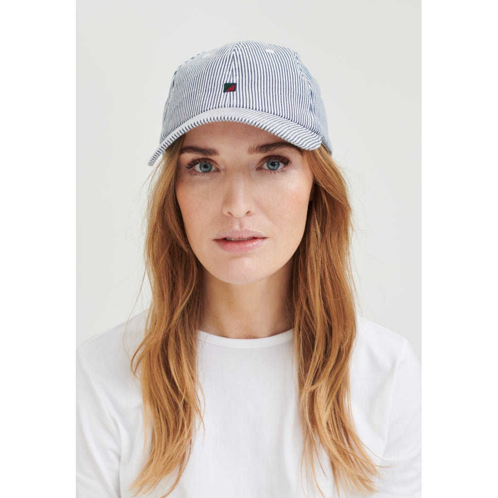 Redgreen Women Lula cap Caps 168 Navy Stripe