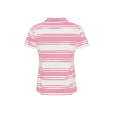 Sea Ranch Lynne Jersey Polo Polo Shirts Pearl/Rose