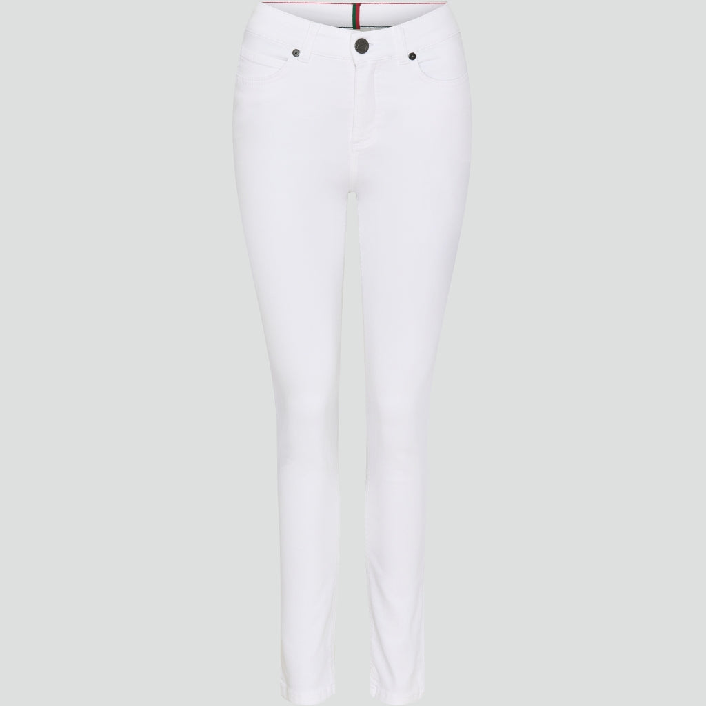 Redgreen Women Mai Jeans Pants and Shorts Off White