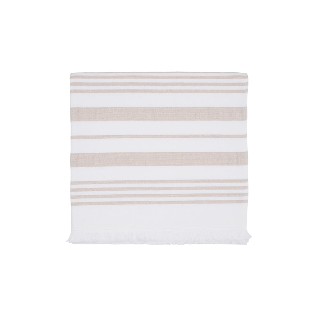 Sea Ranch Malibu Beach Towel Towels 1088 White / Sand