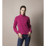 Sea Ranch Manuela Half Zip Sweats Sangria