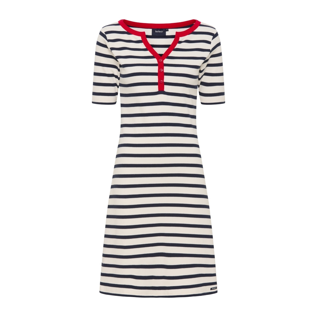 Sea Ranch Margot Dress Dresses / Shirts Pearl/SR Navy
