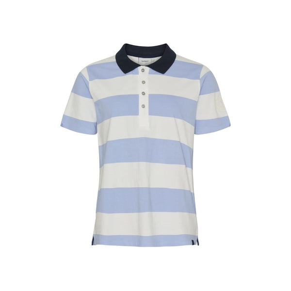 Sea Ranch Marit Polo Polo Shirts 1114 Pearl / Cashmere Blue