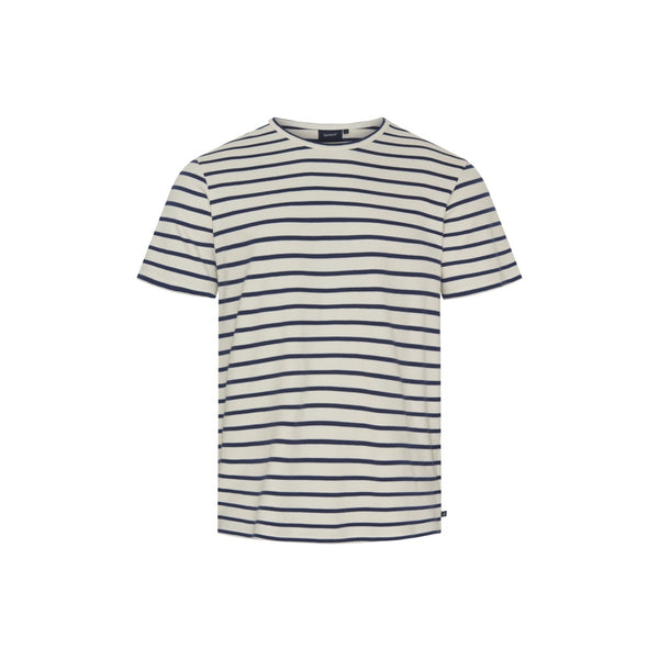 Sea Ranch Marstal Tee Short Sleeve Tee Ecru/SR Navy