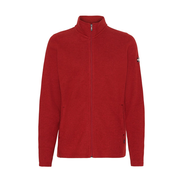 Sea Ranch Marta Zip Cardigan Sweats SR Red