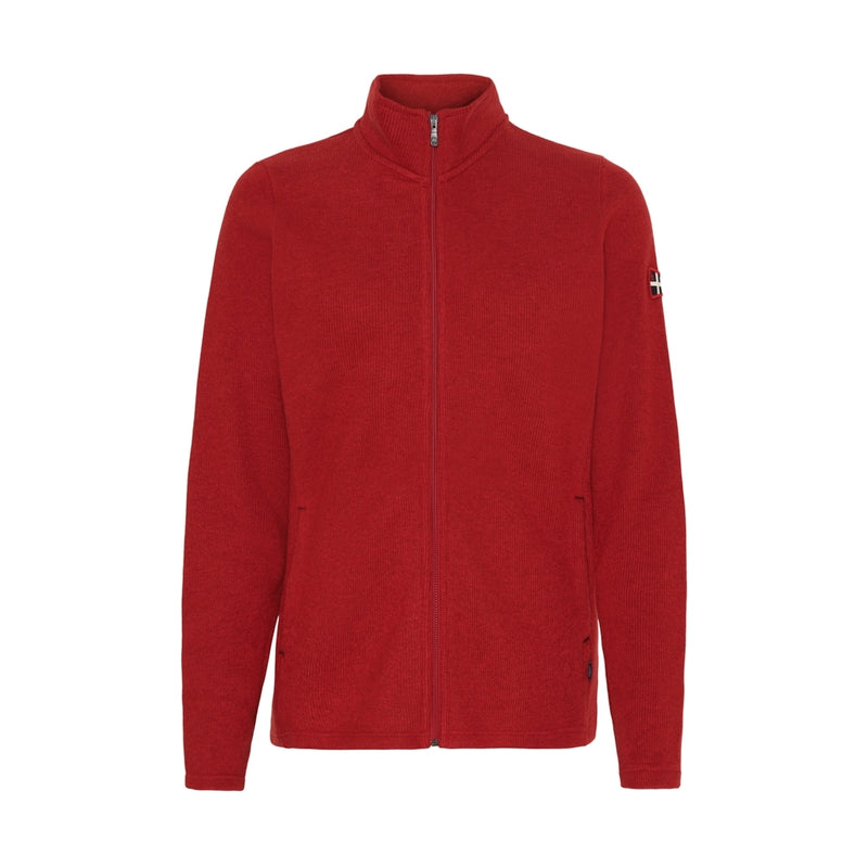 Sea Ranch Marta Zip Cardigan Sweats SR Red