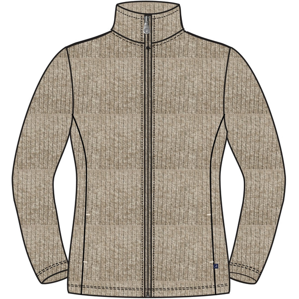 Sea Ranch Marta Zip Cardigan Sweats 1978 Castanho