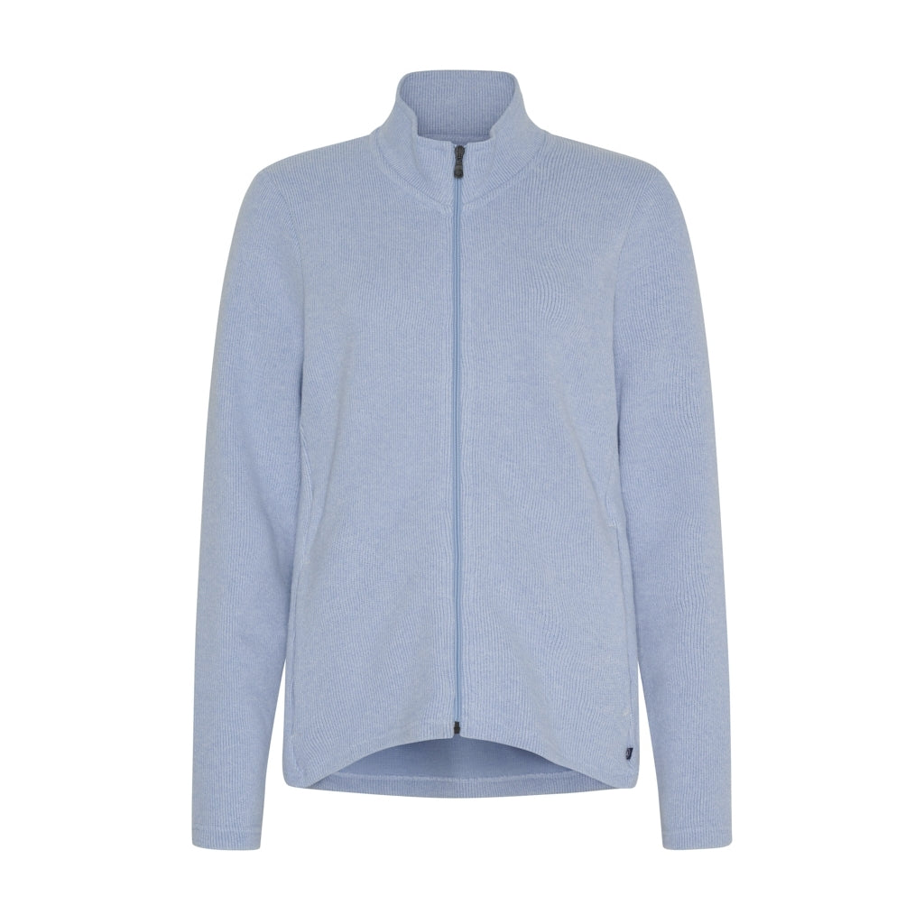 Sea Ranch Marta Zip Cardigan Sweats Light Blue