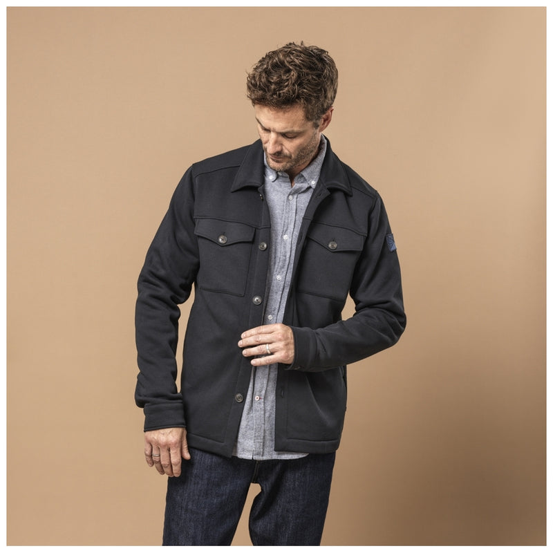 Sea Ranch Mason Overshirt Sweats Dark Navy