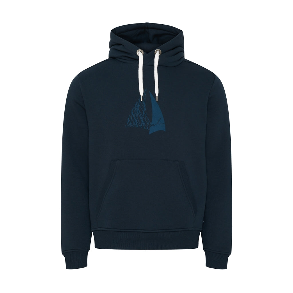Sea Ranch Mik Hood Sweat Sweats Dark Navy