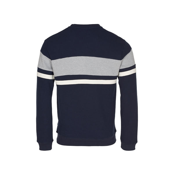 Sea Ranch Miki Retro Long Sleeve Sweater Sweats SR Navy / Grey