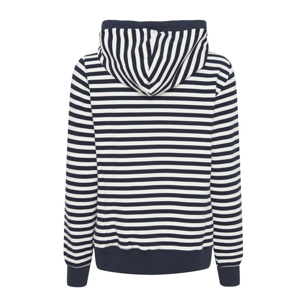 Sea Ranch Molly Sweat Hoodie Sweats Pearl/SR Navy