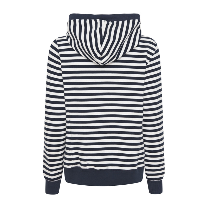 Sea Ranch Molly Sweat Hoodie Sweats Pearl/SR Navy