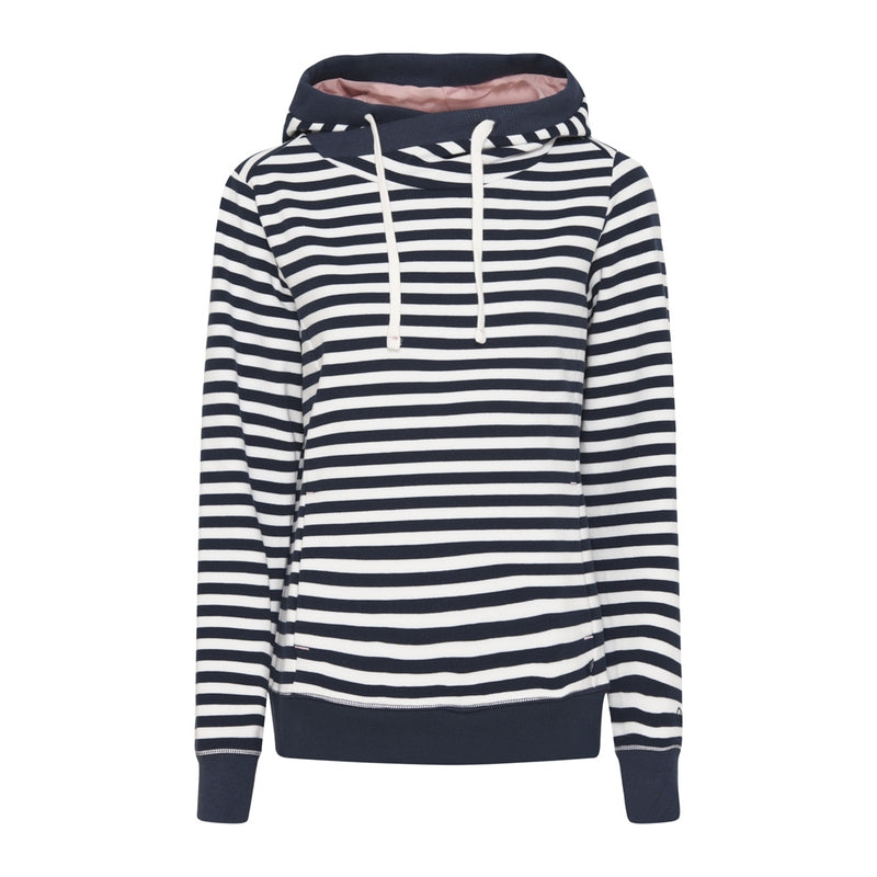 Sea Ranch Molly Sweat Hoodie Sweats Pearl/SR Navy