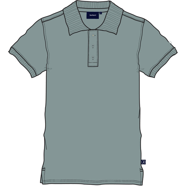 Sea Ranch Nigel Polo Polo Shirts 5065 Dusty Green