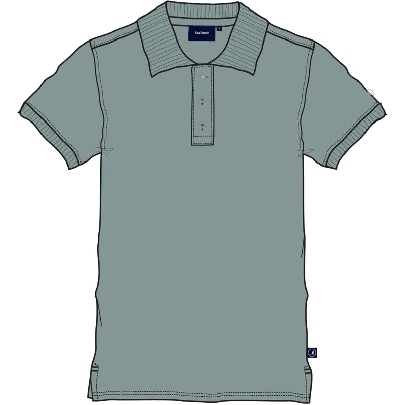 Sea Ranch Nigel Polo Polo Shirts 5065 Dusty Green