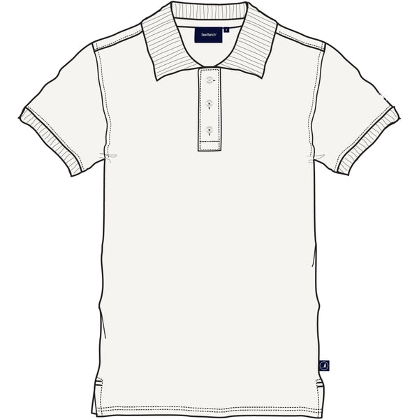 Sea Ranch Nigel Polo Polo Shirts Pearl