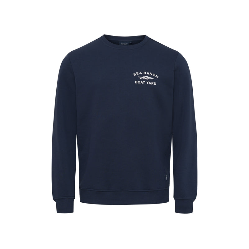 Sea Ranch Niklas Crew Neck Sweat Sweats SR Navy