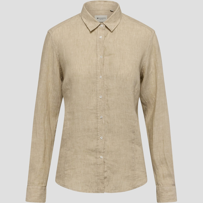 Redgreen Women Ofelia skjorte Shirts Sand Melange