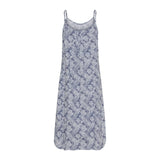 Sea Ranch Olea Dress Dresses / Shirts 6002 Blue Palm Print
