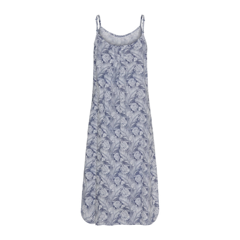 Sea Ranch Olea Dress Dresses / Shirts 6002 Blue Palm Print