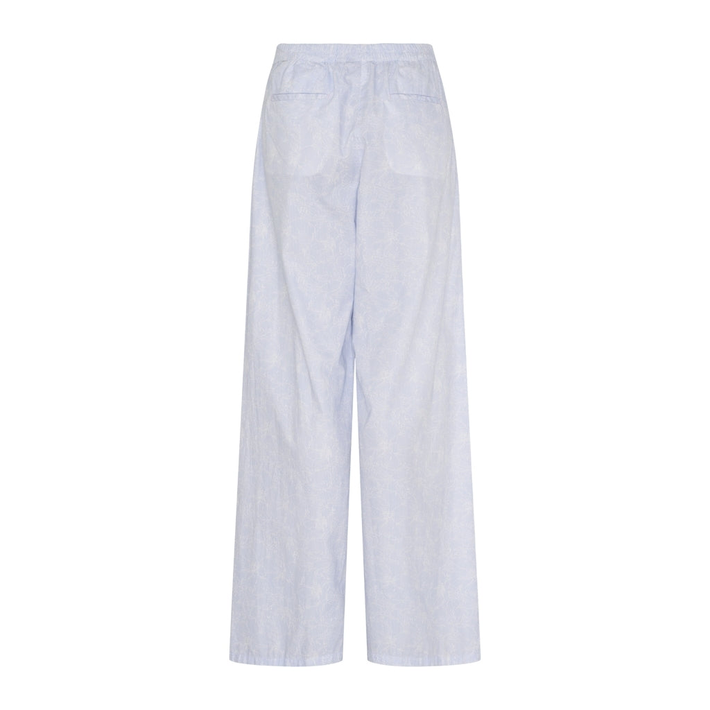 Sea Ranch Otta Pants Pants and Shorts Light Blue/White