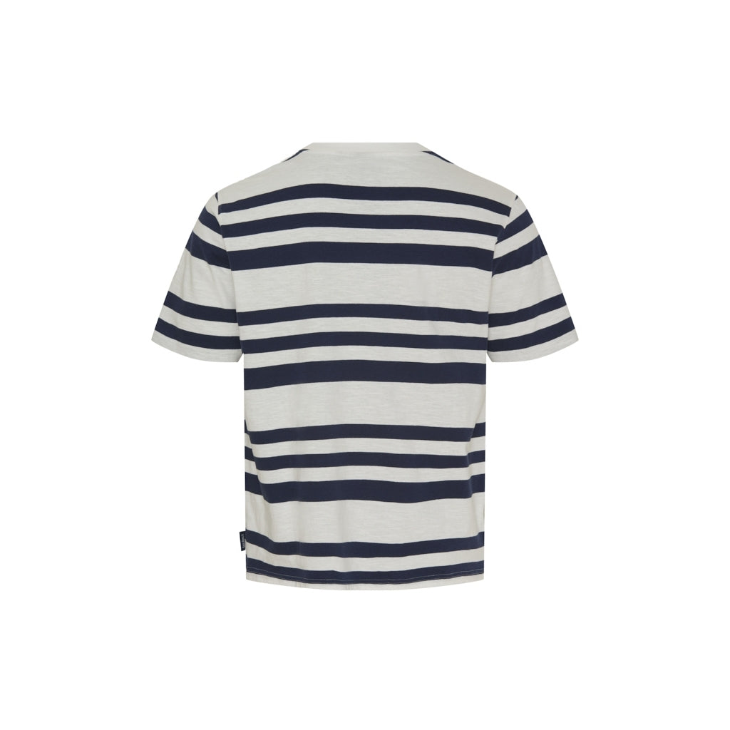 Sea Ranch Pascal T-shirt Short Sleeve Tee Pearl/SR Navy
