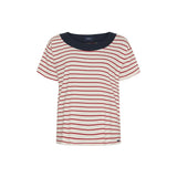 Sea Ranch Patrizia Short Sleeve Tee Short Sleeve Tee Pearl/SR Red