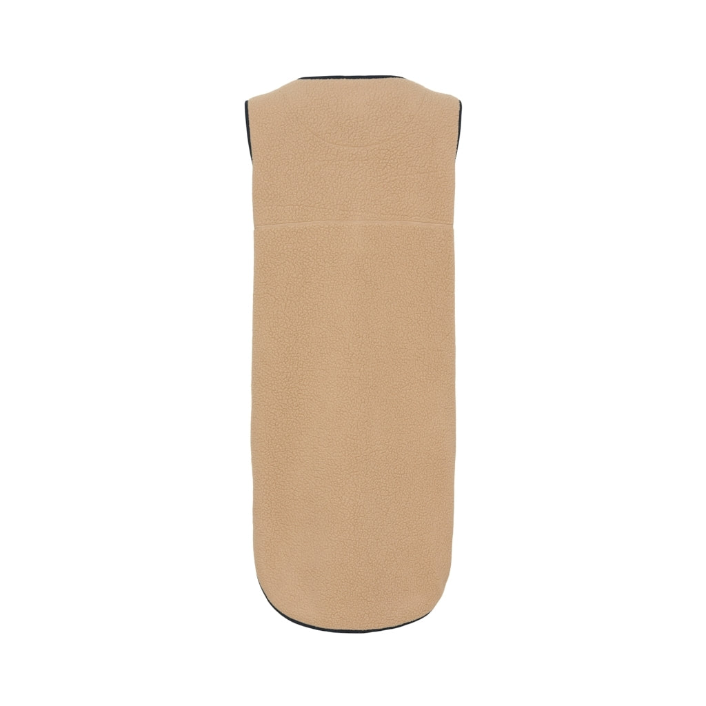 Redgreen Women Pile Vest Fleece Vest Dark Sand