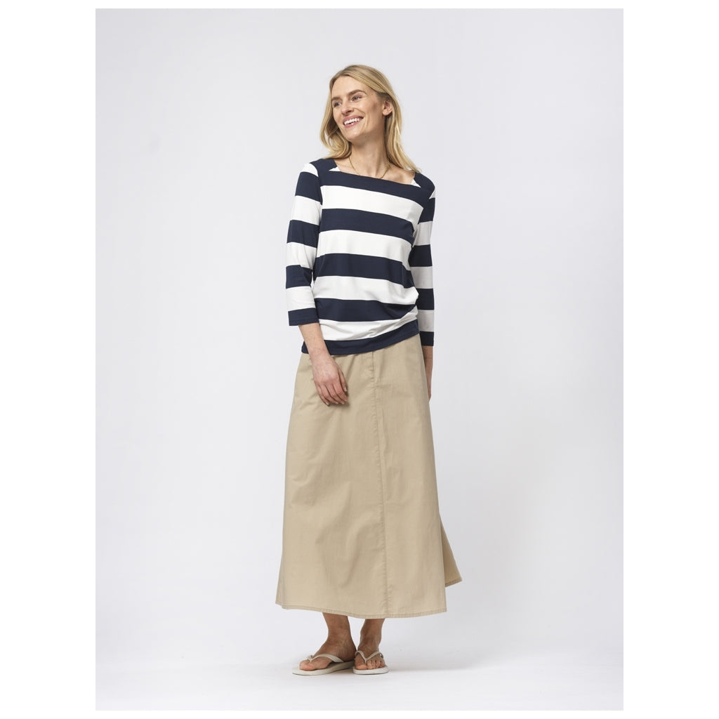 Sea Ranch Piper Long Sleeve Tee Dark Navy/Pearl