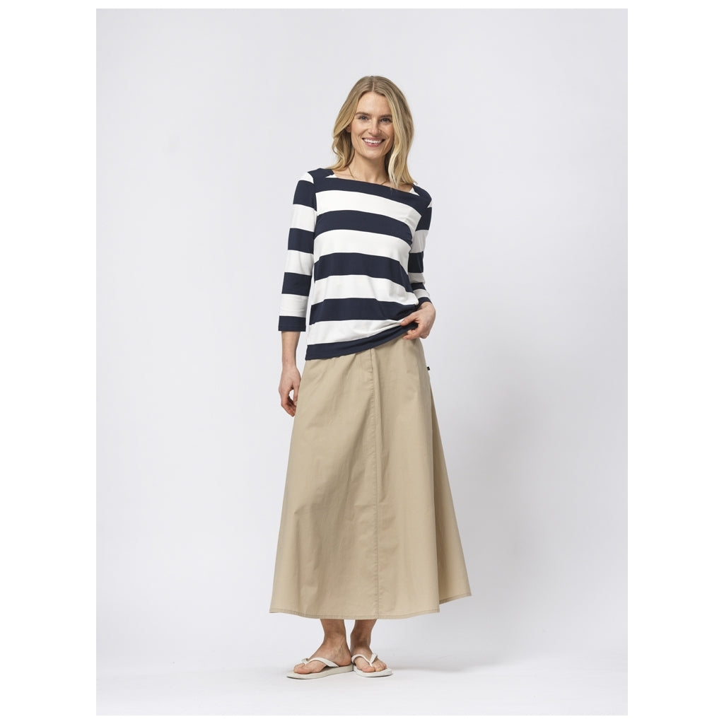 Sea Ranch Piper Long Sleeve Tee Dark Navy/Pearl