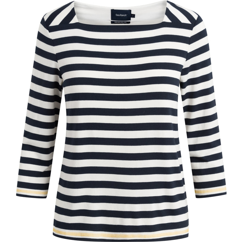 Sea Ranch Piper Long Sleeve Tee SR Navy/Pearl