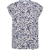 Redgreen Women RG_Allie Blouse Navy Pattern