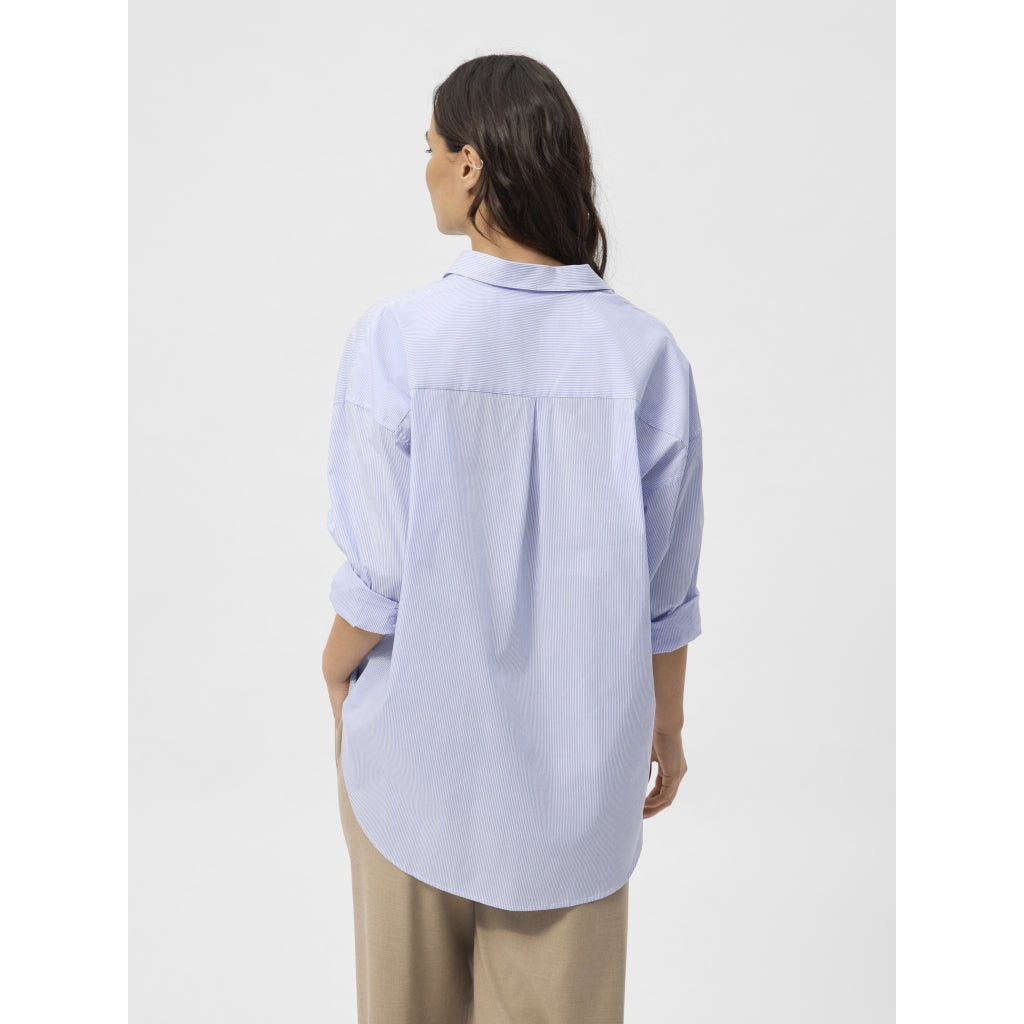 Redgreen Women RG_Anabelle Shirts 162 Light Blue Stripe