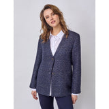 Redgreen Women RG_Bessie Jackets and Coats Navy Pattern