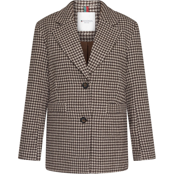 Redgreen Women RG_Bianca Jackets and Coats 229 Dark Brown Check