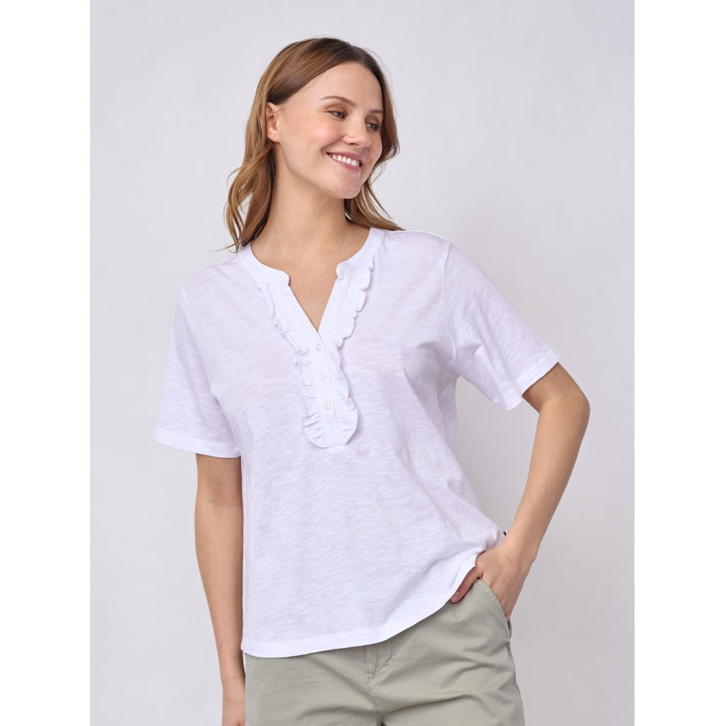 Redgreen Women RG_Cammy Short Sleeve Tee White