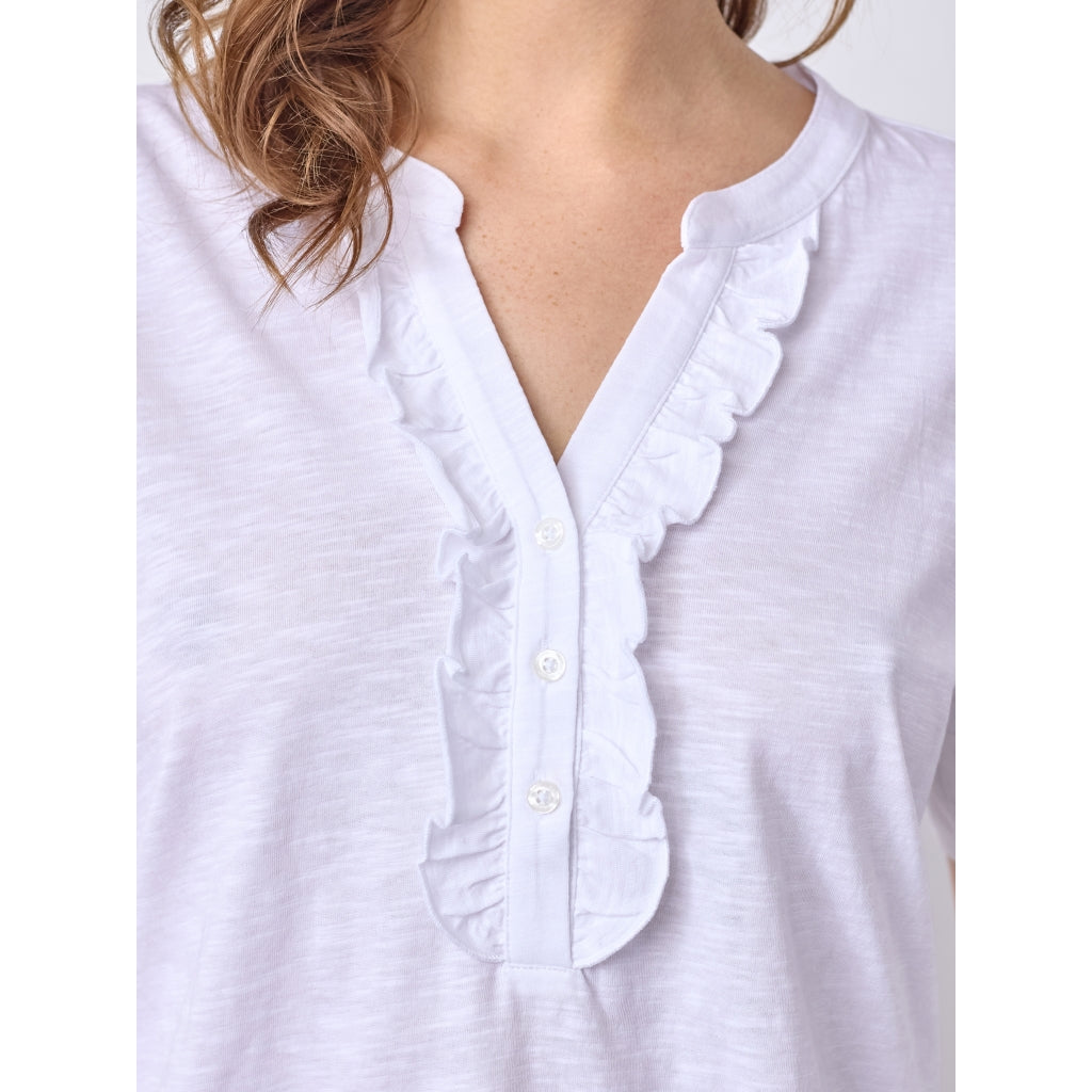 Redgreen Women RG_Cammy Short Sleeve Tee White